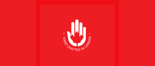 专题策划创意手型logo设计